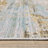 Goulart Textural Distressed Ombre Blue/ Beige Area Rug-850062003
