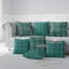 Housse et insert de coussin carré en polyester intérieur / extérieur-708064950-708064936