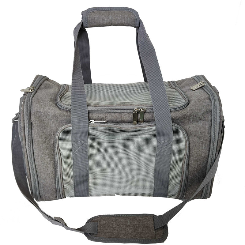 Ianthe Collapsible Pet Carrier, Grey