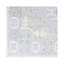 Bursa Oriental Area Rug in Light Blue, Cream, Gray, Black-622547365