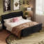 Lit plateforme Verona King en velours avec tête de lit capitonnée à oreilles-134707182-134707184