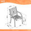 Ensemble repas 9 pièces Triche International Home