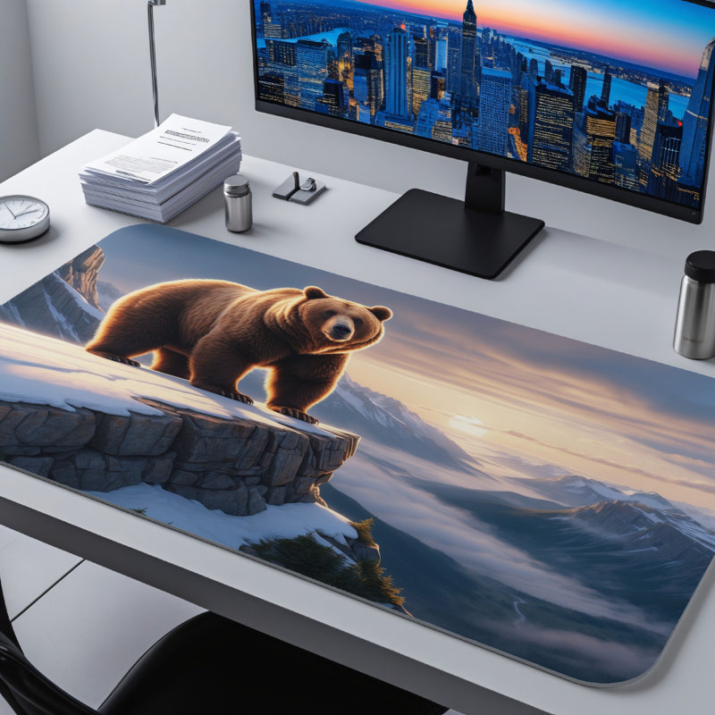 Polyester Desk Pad, 23.6x13.8