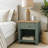 Tevrat 19.3" W 1-Drawer Manufactured Wood Rectangular Nightstand -1266235823