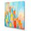 Décoration murale abstraite contemporaine bleu vert rouge orange jaune mauve-97203902-97203894