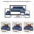 105" Modern Modular Cloud Sectional Sofa with Storage Ottoman and Adjustable Backrest-1027912062