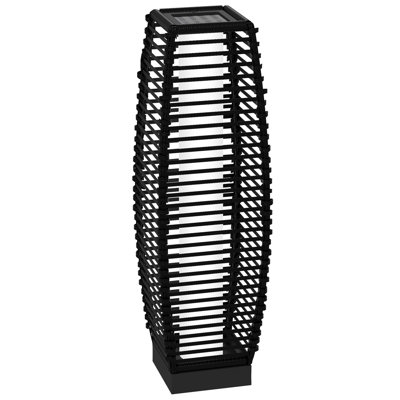 Lampe de plancher solaire d'extérieur Outsunny