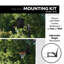 Support de basketball d'extérieur 44 "Mount
