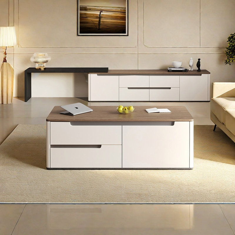 Combinaison meuble télé et table basse