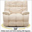 Fauteuil inclinable Sitjoy Classic - blanc