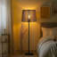 Abat-jour en métal gravé bronze, motif de flèches rétro, 12 po en haut x 14 po en bas x 10 po de haut, raccord d'araignée pour lampes de table et sur pied