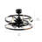 Cavelli 13'' Ceiling Fan with Light Kit-649639246