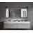 Lanphear Engineered Wood Flat Wall Mirror-882377520