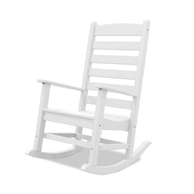 Tristyn Rocking Plastic Chair by Sand & Stable