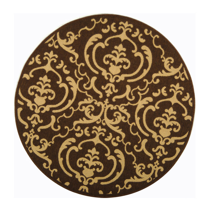 Arellanes Performance Damask Indoor/Outdoor Area Rug