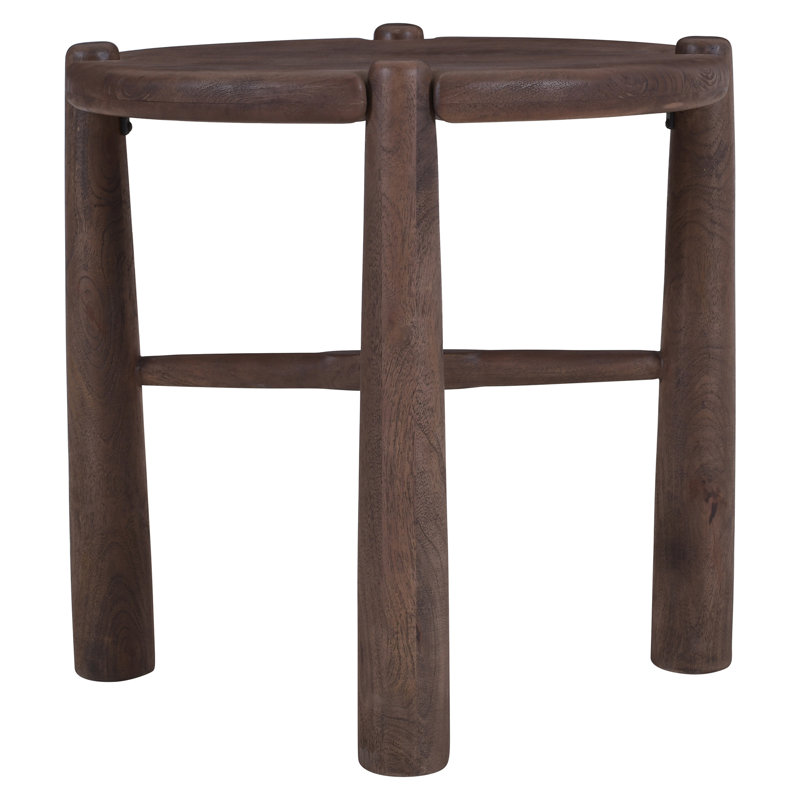 Table d'appoint Carlyn noyer foncé