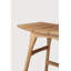 Osso Outdoor Teak Bar Stool