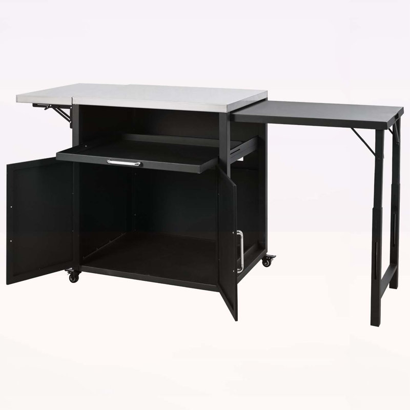 Versatile Outdoor Cabinet with Multiple Functionalities and Mobility