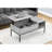 42" Lift-Top Coffee Table In Modern Style, Grey, Black Metal Accents, Hidden Storage With Lift-Top, 42 Inches, Rectangular, Grey Finish, Support, Included Option