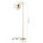 Vlefta 58.5" Modern Contemporary LED Floor Lamp with Metal Globe Shade-1815797870