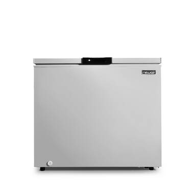 TABU Chest Freezer, 4.0 Cu ft Deep Freezer with Adjustable Temperature,  Mini Freezer with Removable Storage Basket,Compact Freezer with Top Open  Door