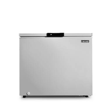 TABU Chest Freezer, 7.0 Cu Ft Deep Freezer with Adjustable Temperature,  Compact Freezer with Top Open Door (White)