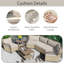 Ensemble de conversation en osier de patio-605878826
