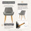 50cm H Upholstered Upholstered Back Armchair-134448497-134448500