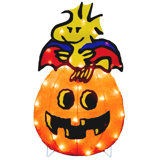 Peanuts 24in Peanuts Halloween 2D Yard Art Woodstock
