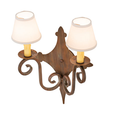 2 - Light Candle Wall Light