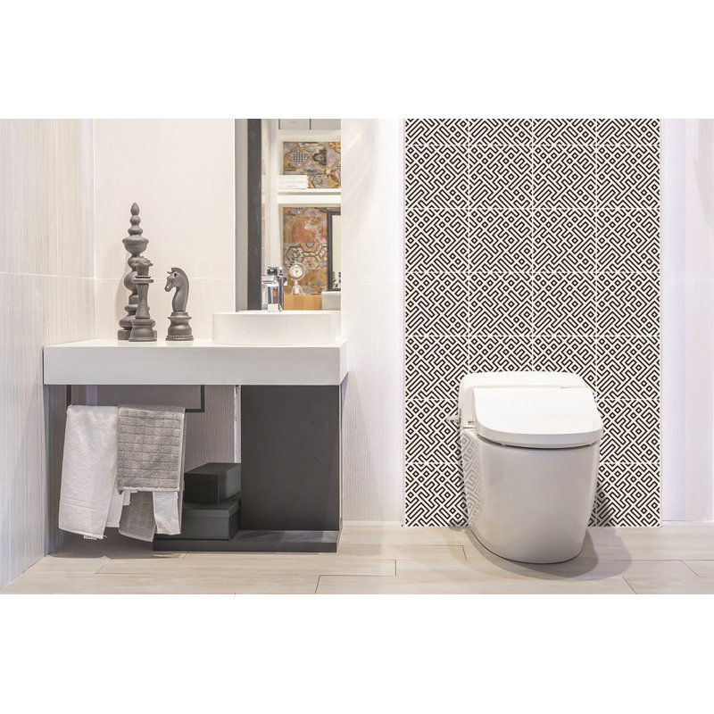 Self Adhesive Vinyl Splashback 39,37x19,68 Inch Wall Tiles Wall Stickers Tile Peel and Stick Sticker
