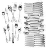 Chelse Muse 65 Piece 18/10 Stainless Steel Flatware Set, Service for 12