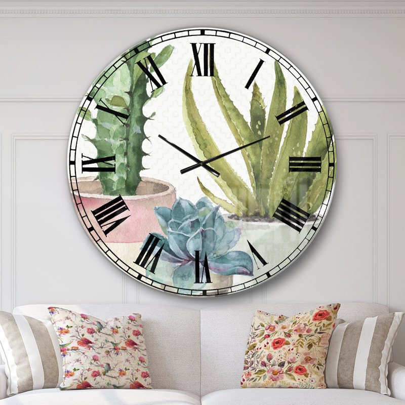 Horloge murale Swigart, Surdimensionné