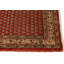 Tapis semi-antique rouille rouge