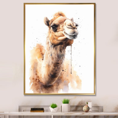Camel Desert Nomad V sur toile