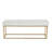 Rekan Faux Leather Upholstered Bench-845533118