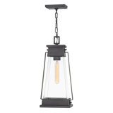 Arcadia Aged Copper Bronze 1 -Bulb 19.25" H Outdoor Hanging Lantern