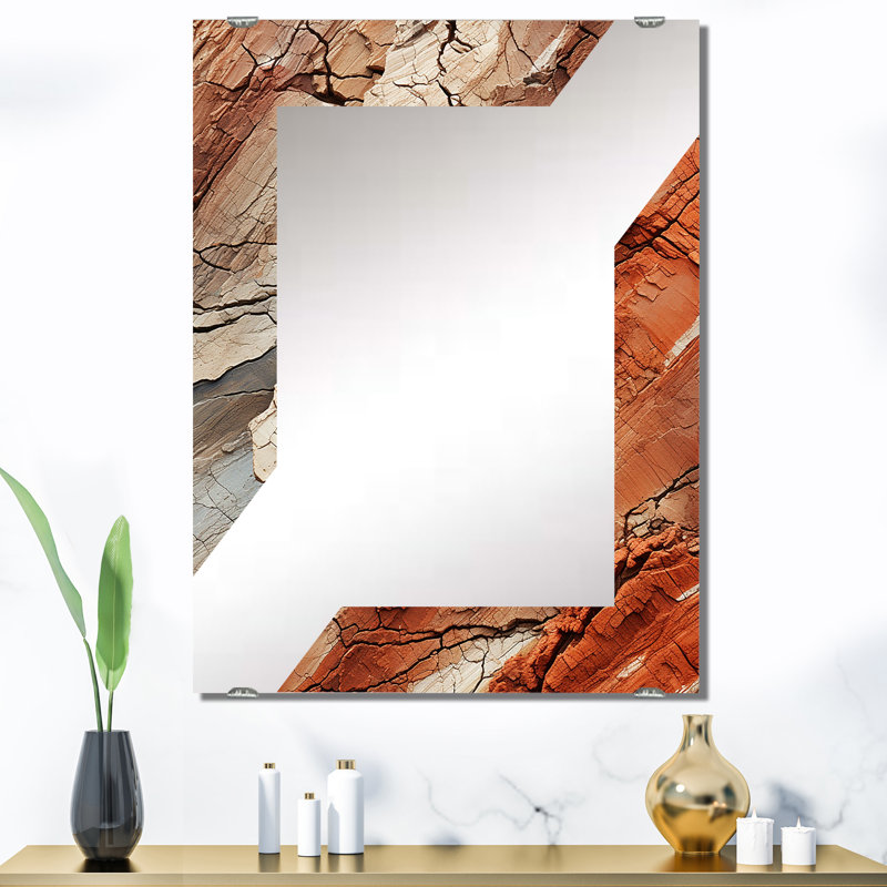 Miroir mural Cowins - Abstract Collages MIR131610, 40 po x 30 po