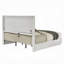 Lit moderne et élégant avec mobilier de chambre à coucher contemporain à lumières en relief à DEL 1pc-1726760169