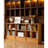 Minimalist Solid Wood Open Bookshelf with Drawers