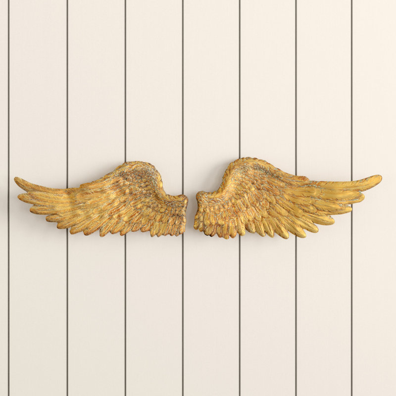 Religious & Spiritual Wall Decor on Resin, Gold, Large