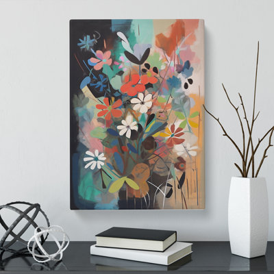 Chapell Flowers Bauhaus Vol.1 - Wrapped Canvas