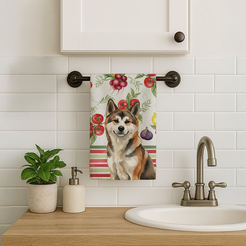 Serviette de cuisine Sesame Akita, Sésame Akita