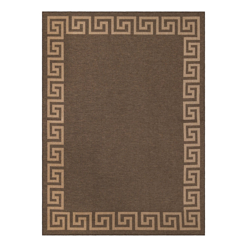 Geometric Indoor Rug, Rectangle 9' x 12'