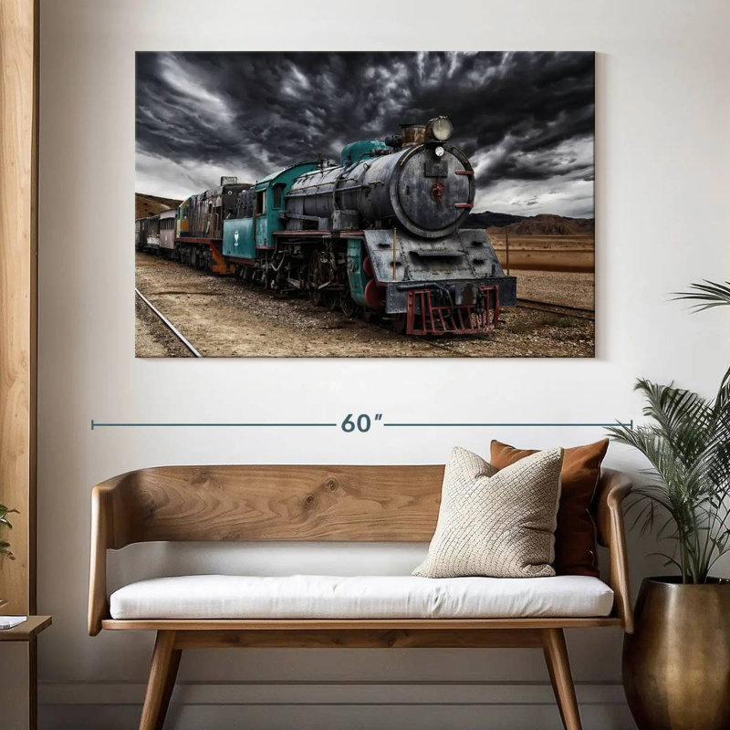 Mehar Wadi Rum Train, 34" H x 51" W