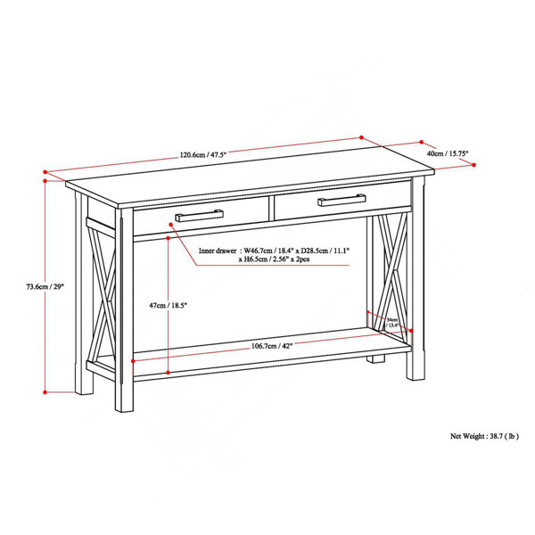 Dimensions du produit
