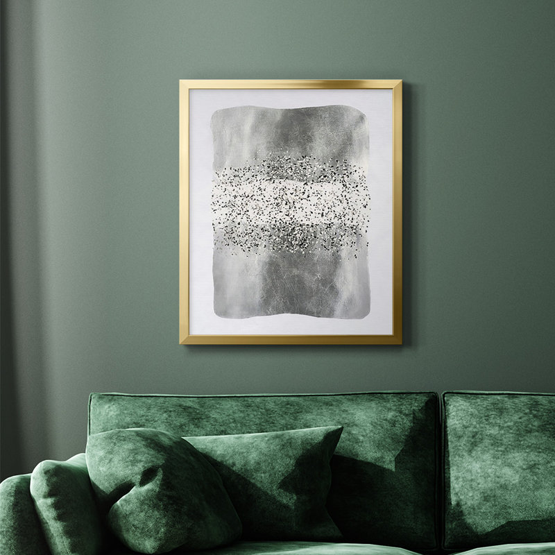 Toile encadrée de qualité supérieure en néoprène II - prête à être accrochée, Or, H 20 po x l 16 po