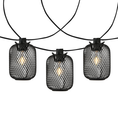 Wally Outdoor 10 - Bulb 120'' Plug-in String Light