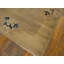 Tapis antique chinois à motif floral ivoire des années 1930