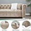 Canapé-lit modulaire en forme de L avec accoudoirs avec repose-pieds Asher-521606269